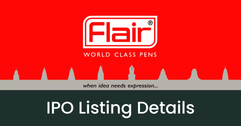 Flair Writing ipo listing